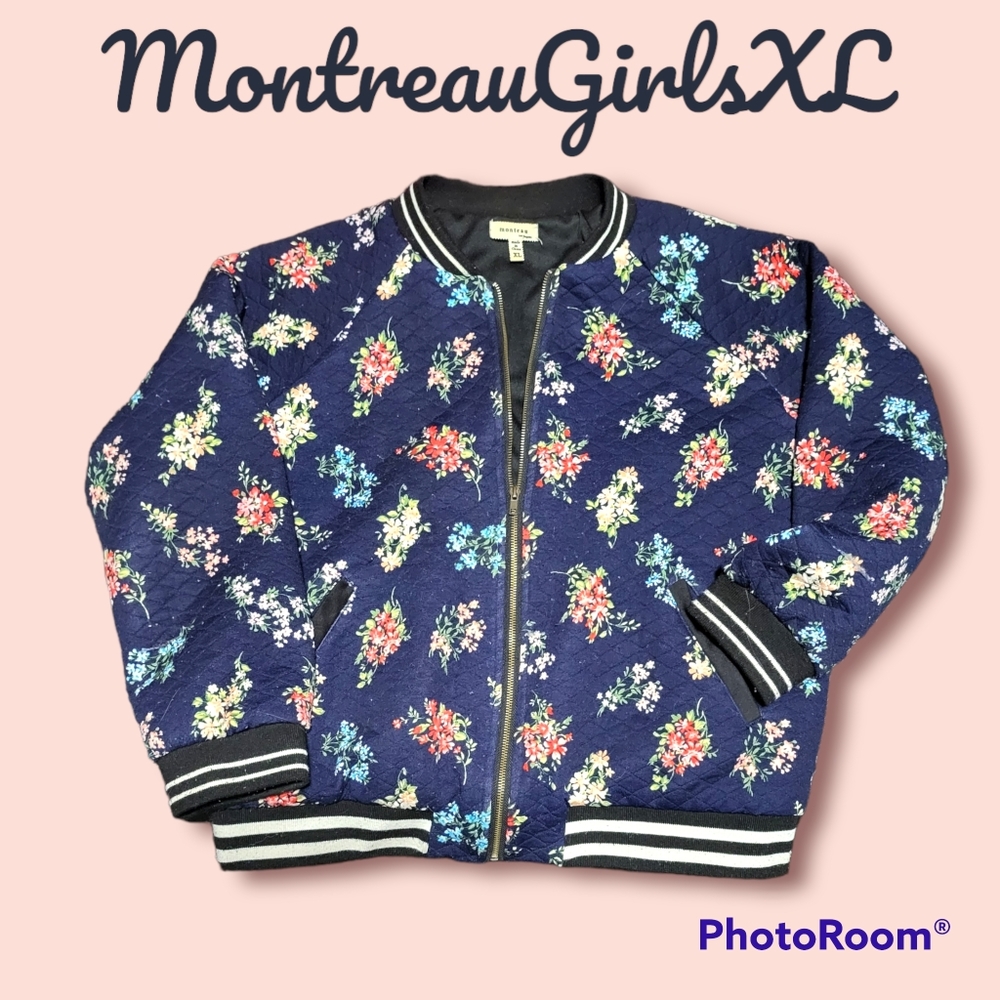 Montreal XL Quilted Floral Print Jacket